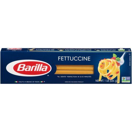 (4 pack) Barilla Pasta Fettuccine, 16 Oz Fettuccine Sauce, Pasta Fettuccine, Easy Shrimp Scampi Recipe, Easy Shrimp Scampi, Barilla Pasta, Fettuccine Noodles, Ground Beef Stroganoff, Shrimp Scampi Recipe, Scampi Recipe