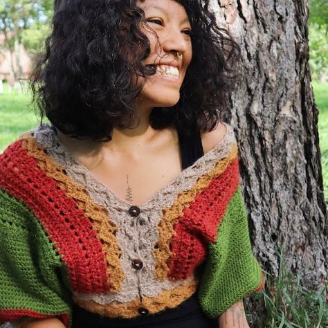 Diy Crochet Vest, Crochet Slouchy Hat Free Pattern, Poncho Crochet Pattern, Autumn Crochet, Boho Crochet Patterns, Crochet Slouchy Hat, Boho Poncho, Poncho Crochet, Hippie Crochet