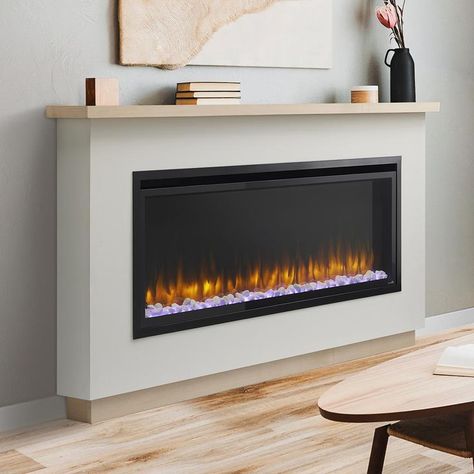 https://pin.it/5bXpUWa5I Electric Fireplace Ikea Hack, Touchstone Electric Fireplace, Modern Electric Fireplace With Mantle, Beadboard Fireplace Wall, Electric Fireplace Bedroom Ideas Master Suite, Tv Beside Fireplace Ideas, White Fireplace Ideas, Electric Fireplace Ideas With Tv Modern, Modern Farmhouse Electric Fireplace