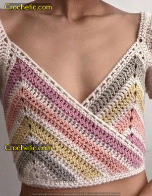 Modern Haken, Crochet Lace Scarf, Crochet Garland, Crochet Ladies Tops, Crochet Bralette, Crochet Coat, Mode Chic, Crochet Motifs, Modern Crochet