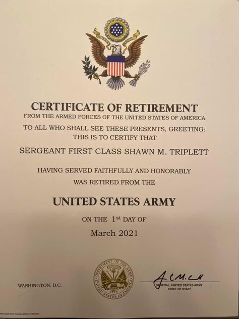 Us Army Retirement Certificate, Military Id Card Usa, Military Id Card, Army Certificate, Kim Castro, Retirement Certificate, Prince Faisal, Tesla Video, Chris Rice