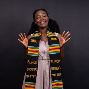 Black Girl Magic Kente Cloth Stole Kinte Sash/Stoll For | Etsy Grad Shoot Ideas, Graduation Stoles, Grad Shoot, Graduation Sash, Graduation Stole, Class Of 2025, Kente Cloth, Shoot Ideas, Scarf Wrap