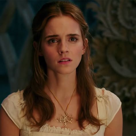 Emma Watson Beauty And The Beast Icon, Belle Beauty And The Beast Emma Watson, Emma Watson Belle Hair, Beauty And The Beast Emma Watson, Emma Watson Aesthetic Icons, Emma Watson Icons, Emma Watson As Belle, Emma Watson Belle, Beauty And The Beast 2017