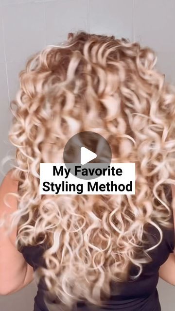 How To Blowdry Curly Hair, How To Volumize Curly Hair, Curly Hair Drying Techniques, Curly Hair Volume Tips, How To Get More Volume In Curly Hair, Plump Method Curls, Curl Wet Hair, How To Dry Curly Hair, How To Do Curly Hair Curl Tutorial