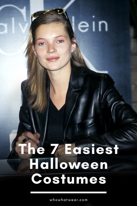 Simple Halloween costumes anyone can pull off Basic Black Halloween Costume, Simple Halloween Ideas Costumes, Halloween Simple Costumes, Simple Halloween Costumes For Women, At Home Halloween Costumes, Simple Halloween Costume Ideas, Quick N Easy Halloween Costumes, Simple Halloween Costumes, Super Easy Halloween Costumes