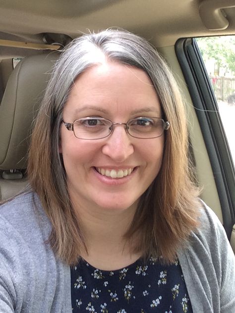 Encouragement for anyone who might be considering or going thru the same "grow out the gray" process… My experience, my struggles, and why I chose to let the gray do its thing. Silver hair, here I come! Letting My Hair Go Gray, Gray Hair In 40s, Grey Hair In 40s, Grey Hair Young, Hair Colors For Blue Eyes, Grey Inspiration, Hair Doos, Hair Transition, Going Grey