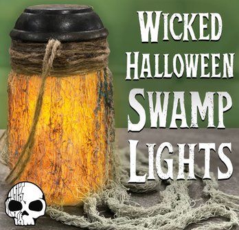 Solar-powered Halloween Lights: 6 Steps (with Pictures) Swamp Lights, Voodoo Party, New Orleans Halloween, Voodoo Halloween, Fake Candles, Solar Pathway Lights, Mason Jar Lighting, Halloween Yard, Halloween Contest