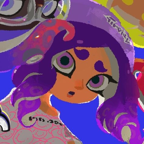 Splatoon 3, What To Say, Splatoon, Don T Know, Purple, Hair