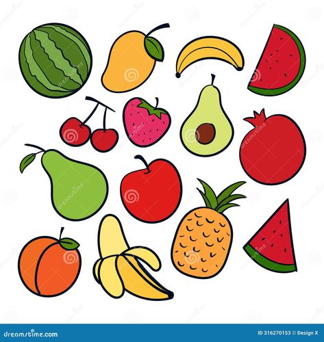 Fruit Drawing Set Vector Fruit Scribbles Doodle icons. Fruit Vector. Fruit Sketch. Fruit Doodles, Fruit Doodle, Healthy Design, Fruit Sketch, Fruit Drawing, Doodle Icons, Vegetable Illustration, Abstract Animal Art, Fruits Drawing