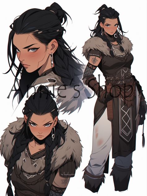 Viking Character, Female Character Concept, Dungeons And Dragons Characters, D&d Dungeons And Dragons, Female Character, Fantasy Warrior, X Reader, Girls Characters, Female Character Design