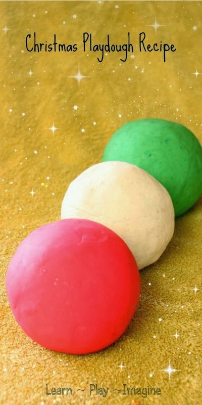 Christmas Playdough, Childrens Christmas Crafts, Playdough Recipe, Christmas Activities For Kids, Christmas Scents, Preschool Christmas, Christmas Kids, Childrens Christmas, Christmas Crafts For Kids