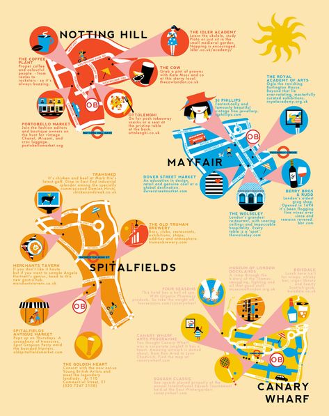 #London #Map by Lauren Rolwing Poster Map Design, Digital Map Design, Map Graphic Design Illustration, Map Layout Design, Infographic Map Design, Map Illustration Design Graphics, Map Infographic Design, Park Map Design, Map Design Illustration