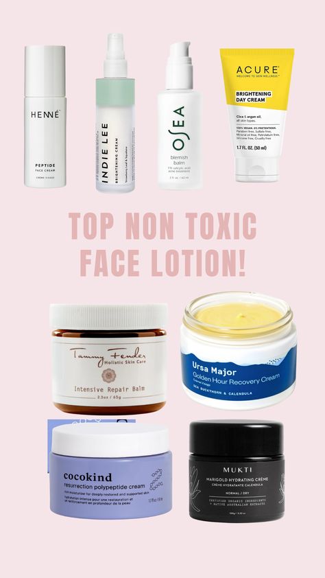 NON TOXIC FACE LOTION — Clean Living Karly Non Toxic Lotion, Clean Alternatives, Aloe Vera Moisturizer, Primally Pure, Strawberry Leaves, Indie Lee, Beauty Balm, Brightening Cream, Face Lotion