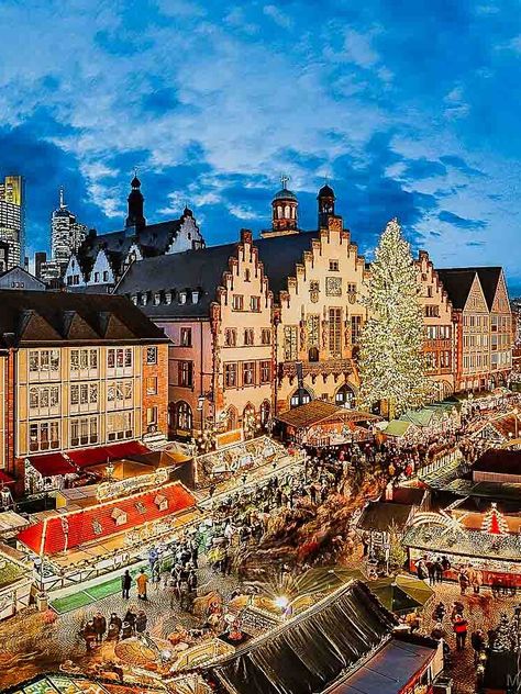 15 Best Christmas Markets In Germany - Perfect Winter Wonderland For 2024 Frankfurt Winter, Frankfurt Germany Christmas, Winter In Germany, Frankfurt Christmas, Pretty Christmas Ornaments, Germany Frankfurt, Uk Christmas, German Christmas Markets, Best Christmas Markets