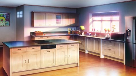 Kitchen Anime Art Wallpapers - Wallpaper Cave Gacha Kitchen Background, Anime Kitchen, Fond Gacha Life, Anime Houses, Kitchen Background, Anime House, Gacha Background, Episode Interactive Backgrounds, Background Anime