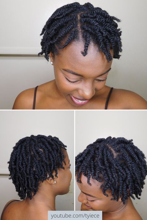 Natural Twist Out Hairstyles Short, Natural Twist Styles For Short Hair, Short Hairstyle Women Protective, Two Strand Twists On Short Natural Hair, Shirt Twist Hairstyles, Twisting Natural Hair Short, Natural Hair Twists For Short Hair, 4c Mini Twist Hairstyles Short Hair, Short Chunky Twists Natural Hair