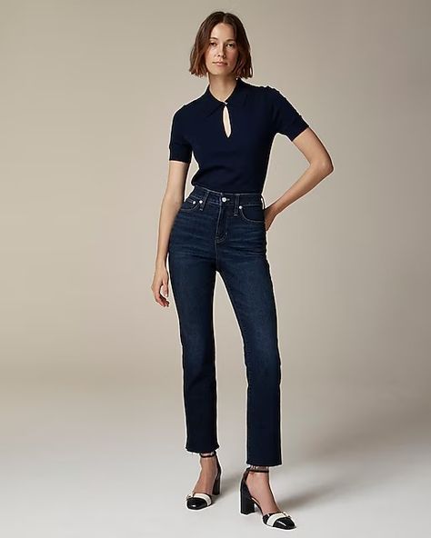 New Arrivals | J.Crew J Crew Women Outfits, Jcrew Style Inspiration, J Crew Outfits, Straight Jeans Outfit, 2024 Wardrobe, Best Clothing, 2024 Fashion, Fall 2024, Jean Outfits