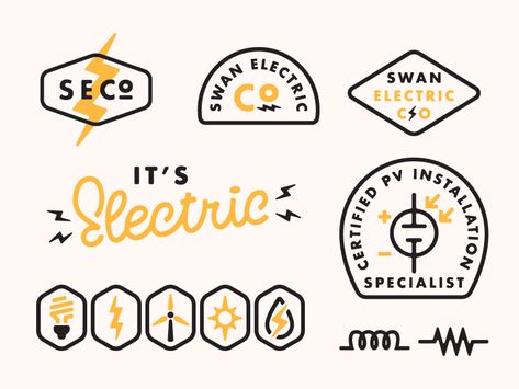 Electrical Company Logo, Electricity Logo, Electrician Logo, Electronics Logo Design, Fashion Logo Inspiration, Idle Game, Lightning Logo, Electronics Logo, Energy Logo