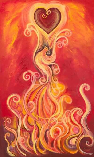 Burning heart Phoenix Painting, Phoenix Artwork, Phoenix Art, Phoenix Rising, Phoenix Bird, Have Inspiration, Phoenix Tattoo, Arte Fantasy, Spiritual Art