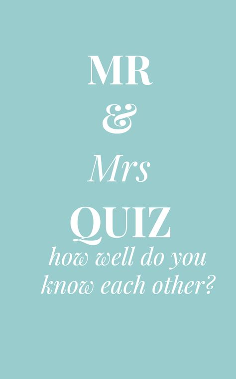 Think you know each other inside out? Well these classic Mr. & Mrs. quiz questions will prove just how well you know each other. Quiz Questions, Best Friend Wedding, Plan My Wedding, Relationship Rules, Hen Do, Planning Ideas, Planning Process, Wedding Planning Tips, Mr And Mrs