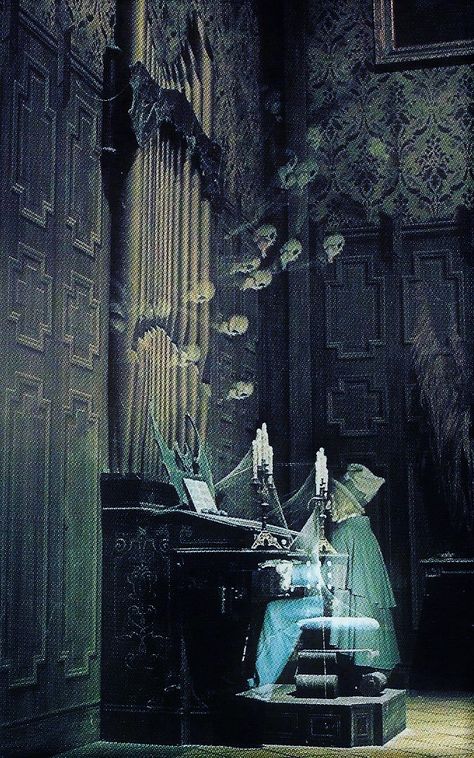 The Organist - Disneyland’s Haunted Mansion Haunted Mansion Ride, Mansion Aesthetic, Haunted Mansion Wallpaper, Haunted Mansion Disneyland, The Haunted Mansion, Disney Haunted Mansion, Disneyland California, Happiest Place On Earth, Haunted Mansion