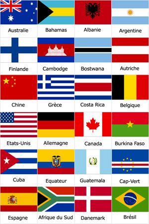 Jeu de memory à imprimer - drapeaux des pays du monde World Flags Printable, Memory Games For Seniors, Country Flags Of The World, All Country Flags, Zumba Kids, French Practice, Flag Printable, Countries And Flags, Memory Games For Kids