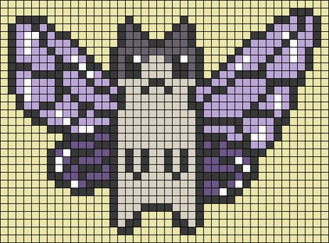 Pixel Template, Zodiac Stars, Fairy Cat, Graph Crochet, Art Perle, Easy Pixel Art, Pixel Art Templates, Tiny Cats, Pixel Drawing