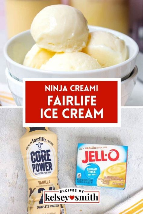 Vanilla Protein Ice Cream, Fairlife Core Power, Core Power Protein Shake, Ice Cream Maker Recipes Healthy, Ninja Ice Cream Recipe, Protein Ice Cream Recipe, Protein Ice Cream Recipes, Vanilla Protein Shakes, Healthy Ice Cream Recipes