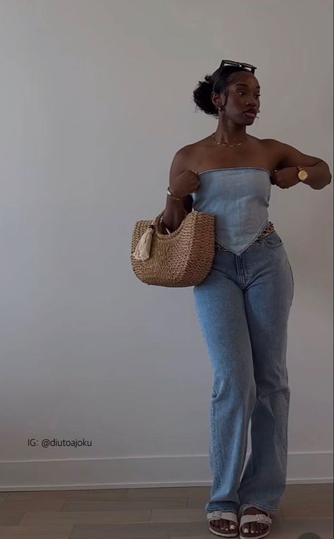 Soft Girl Outfits Black Women, Outfits From Zara, Casual Outfits Cute, Neat Casual Outfits, Mode Zara, Cute Modest Outfits, Looks Street Style, Cute Simple Outfits, Cute Summer Outfits