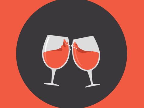 Dribbble---hightail_11-b Wine Motion Graphic, New Year Motion Graphics, Wine Animation, Water Animation, Text Motion, Cheers Wine, Animated Text, Vector Animation, Procreate Ipad Art