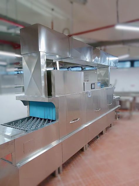 industrial commercial conveyor type dishwasher machine for restaurant hotel Dish Washing Area Ideas, Dishwasher Restaurant, Restaurant Dishwasher, Industrial Dishwasher, Corner Bar, Order Kitchen, Dishwasher Machine, Product Development Process, Industrial Restaurant