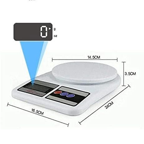 Name: Weight Machine Run Through: Battery Equipped with a high-precision "strain-gauge" sensor Automatic Zero Re-setting Automatic Switch off if not in use to save batteries Low Power Indicator Over Load Indicator "EEEE" Capacity: 10000 grams = 10 kg High Quality Digital Kitchen Scale, Electronic Kitchen Weighing Scale, Digital Weighing Machine, Kitchen Scale for Fruits, Vegetables, and Liquid, 1g to 10Kg Weight Machine, Mini Portable Weight Scale with LED Display, Kitchen Weight Machine for ... Digital Weighing Scale, Weighing Machine, Display Kitchen, Kitchen Electronics, Weight Machine, Digital Kitchen Scales, Kitchen Weighing Scale, Weight Scale, Run Through