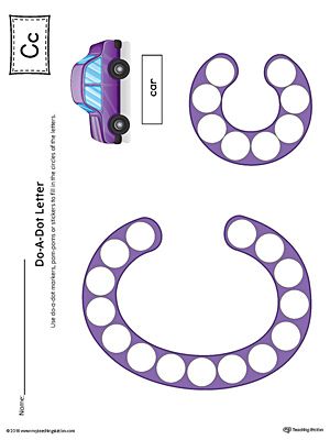 Letter C Do-A-Dot Worksheet (Color) Worksheet.The Letter C Do-A-Dot Worksheet in Color is perfect for a hands-on activity to practice recognizing the letters of the alphabet and differentiating between uppercase and lowercase letters. Pk Activities, Farms Animals, Letter C Activities, Letter C Crafts, Dot Alphabet, Color Worksheet, Learn Alphabet, Alphabet Crafts Preschool, The Letter C