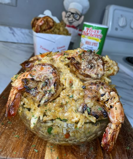 Seafood Fried Rice - Tony Chachere's Seafood Fried Rice Recipes, Crab Fried Rice Recipe, Crab Rice, Seafood Fried Rice, Crawfish Recipes, Crab Fries, Seafood Rice, Crab Dishes, Shrimp And Rice