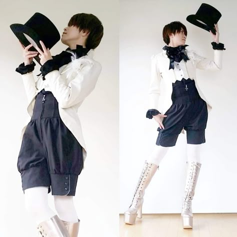 Showman Pose Reference, Magician Outfit Men, Magician Pose Reference, Magician Pose, Conductor Outfit, Male Pose Reference, People Poses, Concept Clothing, Body Reference Poses