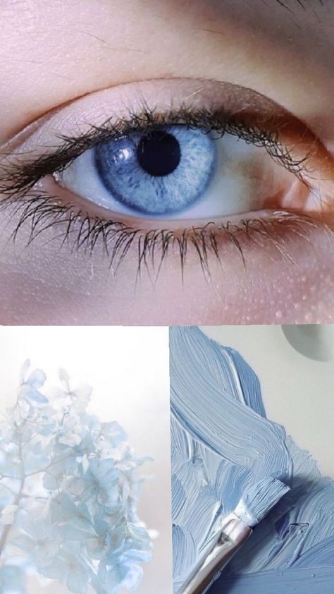 Cornflower Blue, Mean Girls, Blue Eyes, Collage, Blue