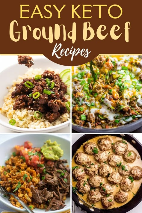 20 Easy Keto Ground Beef Recipes Beef Keto Recipes, Ground Beef Recipes Low Carb, Beef Recipes Ground, Beef Recipes Low Carb, Keto Ground Beef Recipes, Ground Beef Keto Recipes, Keto Ground Beef, Healthy Ground Beef, Keto Beef Recipes