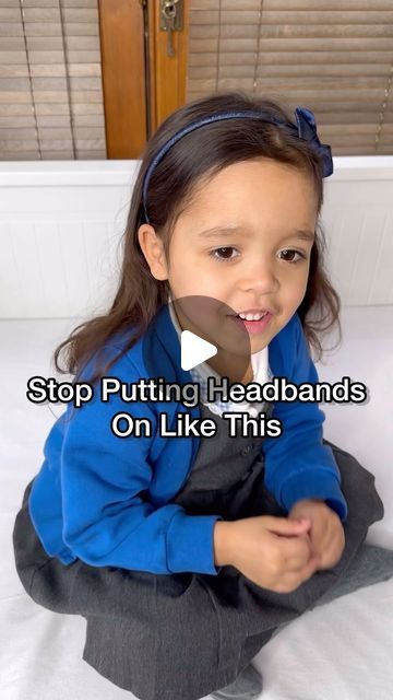 Toddler Princess Hairstyles, Easy Hairstyles For Kids For School, Kids Headband Hairstyles, Headband Hairstyles For Kids, Girls Hairstyles With Headband, Girls Headband Hairstyles, Hairstyles With Headbands For Kids, Toddler Headband Hairstyles, Easy Cute Hairstyles For Kids