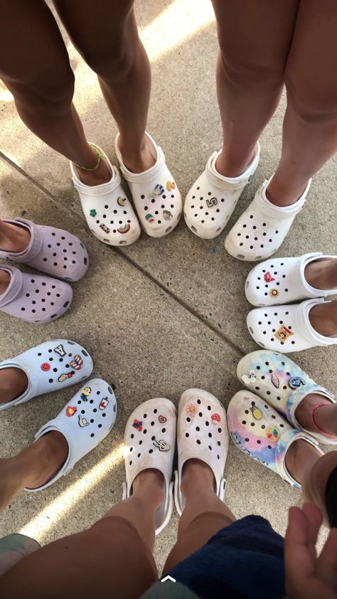 Crocs Summer, Cool Crocs, Crocs Aesthetic, Croc Charms, Crocs Shoes, Cute Anime Wallpaper, Dream Shoes, Beige Color, Shoe Game