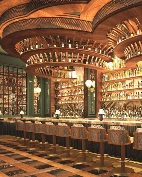 Catch Los Angeles, Tropical Bar Design, Catch Las Vegas, Rockwell Group, City Los Angeles, Hotel Lobby Design, Marble House, Shillong, Bar Interior Design