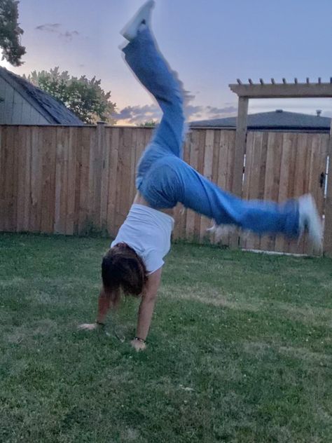 Cartwheel Aesthetic, Girl Goals, Girl With Brown Hair, Happy Girl, Gymnastics, Brown Hair, Cute Pictures, Vision Board, Collage