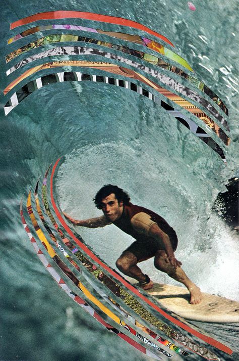 https://flic.kr/p/bmGWfB |  Surfing the Internet Surf Art Print, Surf Poster, Retro Surf, Vintage Surf, Man Ray, Surf Art, In The Ocean, Collage Art, Surfboard