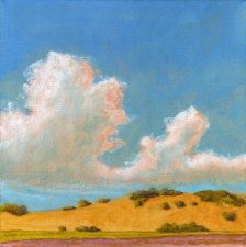 Landscape & Scenic in Painting - Etsy Art Farmland Art, Spring Thoughts, Painted Landscapes, Inspirational Paintings, Painting Clouds, Etsy Artwork, Painted Sky, Abstracted Art, Sky Summer