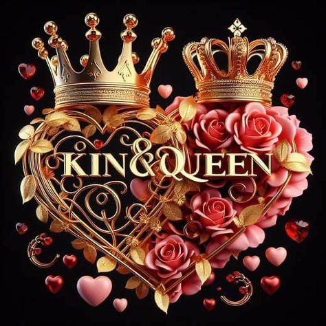 King And Queen Wallpaper, Name Wallpaper Design, King And Queen Images, Queen Wallpaper Crown, King And Queen Pictures, Christmas Hand Painted, Letter Art Design, Pink Wallpaper Girly, Love Heart Images