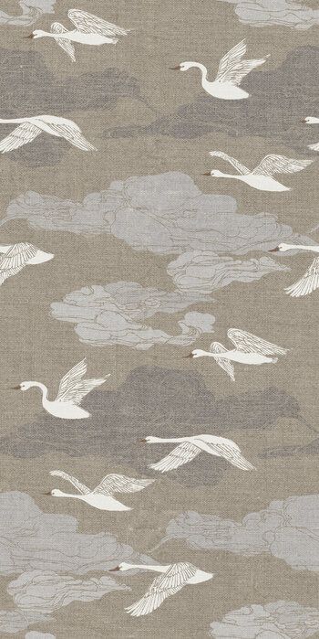 Wild Swans – wallpaper for every room and setting – Photowall Swan Wallpaper Aesthetic, Swan Aesthetic Wallpaper, Swan Background, Linen Paper Texture, Swans Wallpaper, Enchanting Wallpaper, Swan Aesthetic, Unknown Picture, Swan Wallpaper