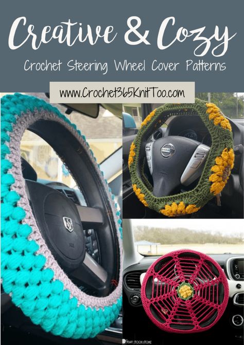 Crochet Granny Square Steering Wheel Cover Pattern, Easy Crochet Steering Wheel Cover, How To Crochet A Steering Wheel Cover, Crochet Car Wheel Cover Free Pattern, Crochet Center Console Cover Free Pattern, Crochet Sunflower Steering Wheel Cover Pattern Free, Crochet Sterling Wheel Cover Pattern, Crochet Steering Wheel Covers, Free Crochet Steering Wheel Cover Patterns