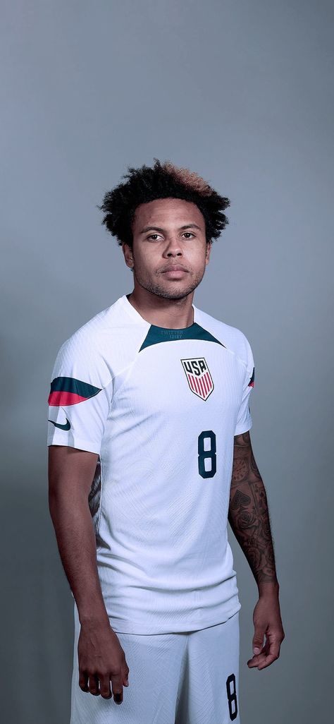 Weston Mckennie, Professional Soccer Player, Football World Cup 2022, Juventus Players, Usa World Cup, Usa Soccer Team, Football World Cup, Soccer Teams, 2022 Fifa World Cup