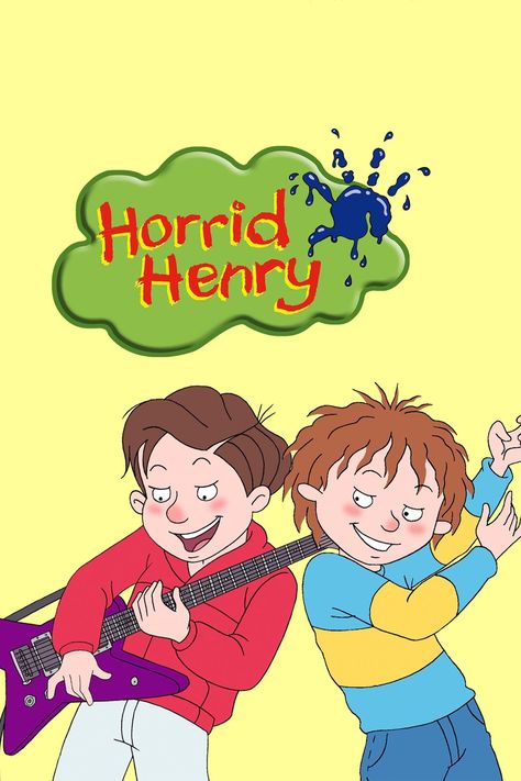 Henry Cartoon Wallpaper, Horrid Henry Drawing, Kids Shows 2000's, Horrid Henry Wallpaper, Old Cartoons 90s, 2010s Cartoons, Henry Cartoon, Early 2000s Kids Shows, Cartoon Network Classics