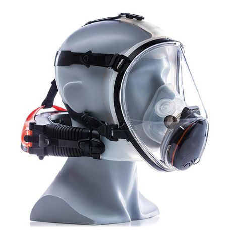 CleanSpace Full Face Mask - CDK Stone Fire Gear, Silicone Masks, Broken Arrow, 3d Modelle, Full Face Mask, Gas Mask, Survival Gear, Red Dots, Respiratory