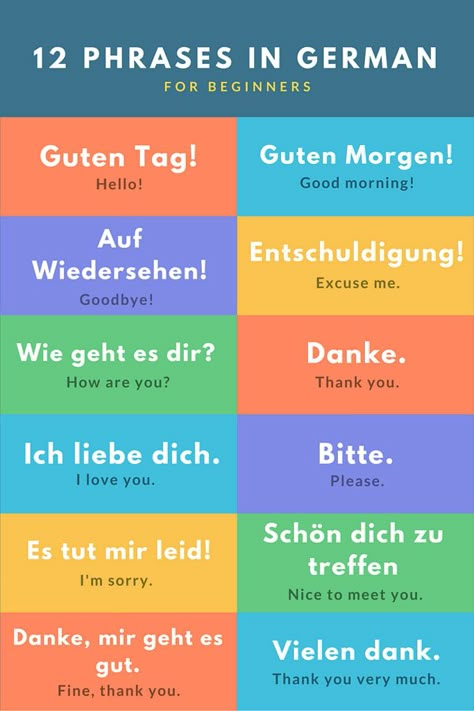 Basic German Phrases for Travel #TravelPhrases #Language #German #Germany #Europe Common French Phrases, French Language Basics, Simple Phrases, Useful French Phrases, Learn French Beginner, French Basics, Learn Swedish, French Flashcards, Bahasa Jepun